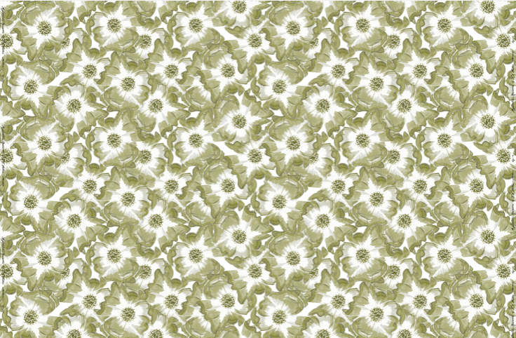 Aphrodite's Anemone Belgian Linen - Aether