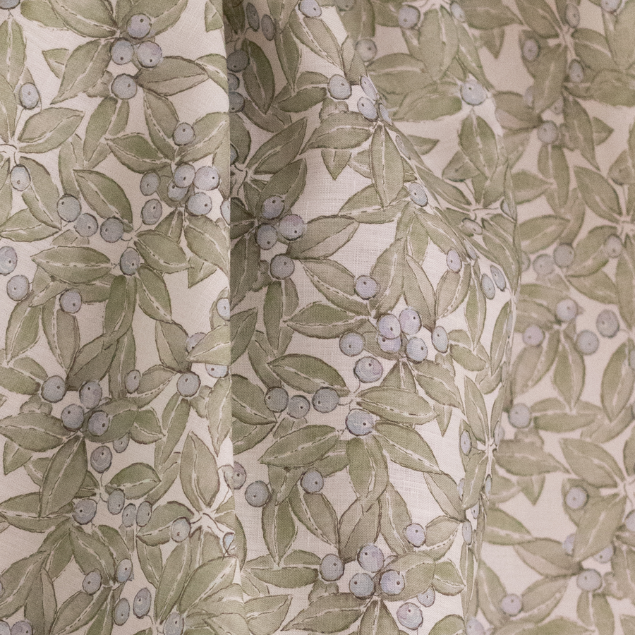 Teaberry Thicket Belgian Linen - Hileah